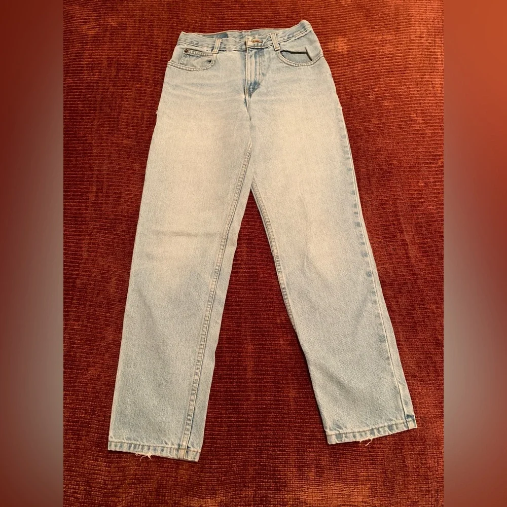 High Waist Light Blue Jeans - Picture 2 of 11